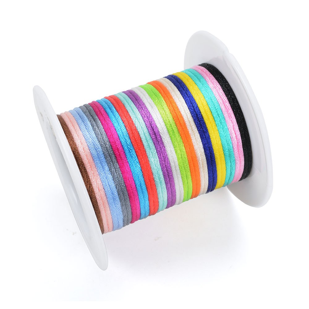 20 mt/los DIY Nylon Schnüre 1, – Ribbon Wired Satin Bewertung und Preis