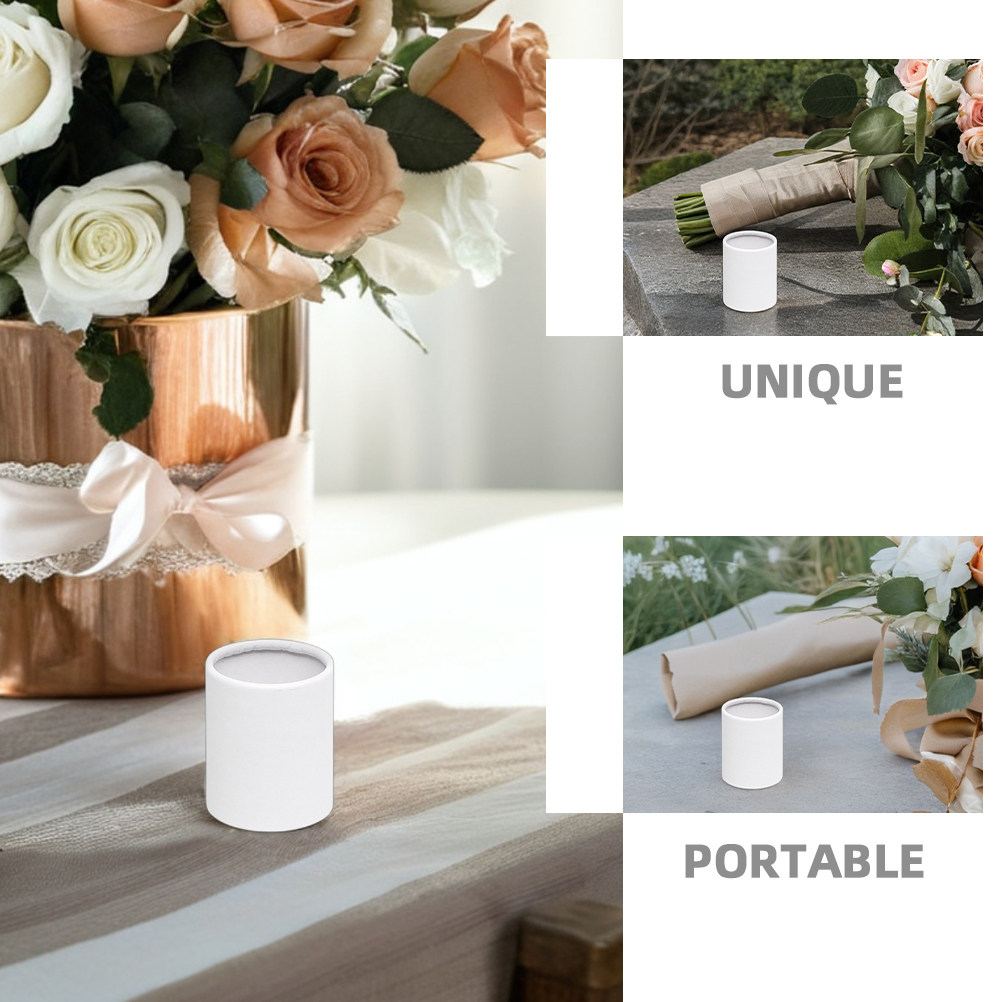 5 Stück runde Blumenboxen, Min – Bouquet Holder Foam Bewertung und Preis