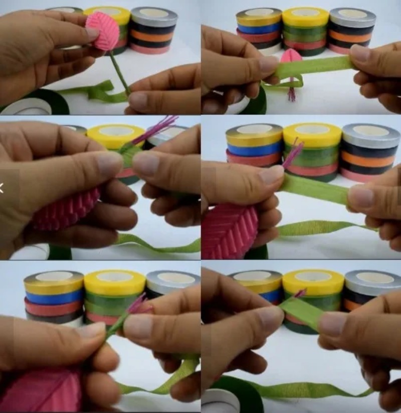 5PCS 30Yard Selbstklebende Blu – Floral Tape Green Bewertung und Preis