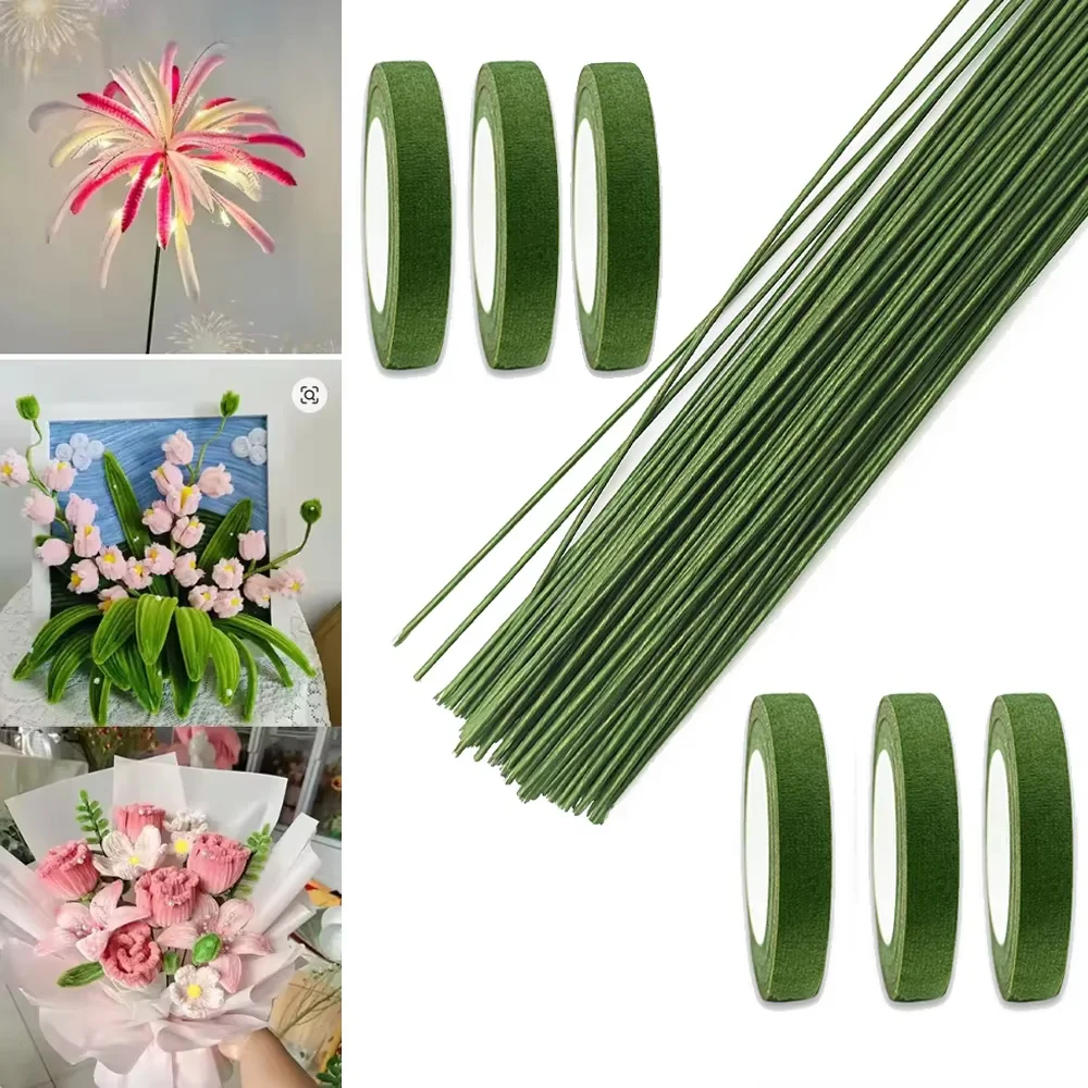 Grüne Blumenstiel-Stäbchen DIY – Floral Tape Green Bewertung und Preis