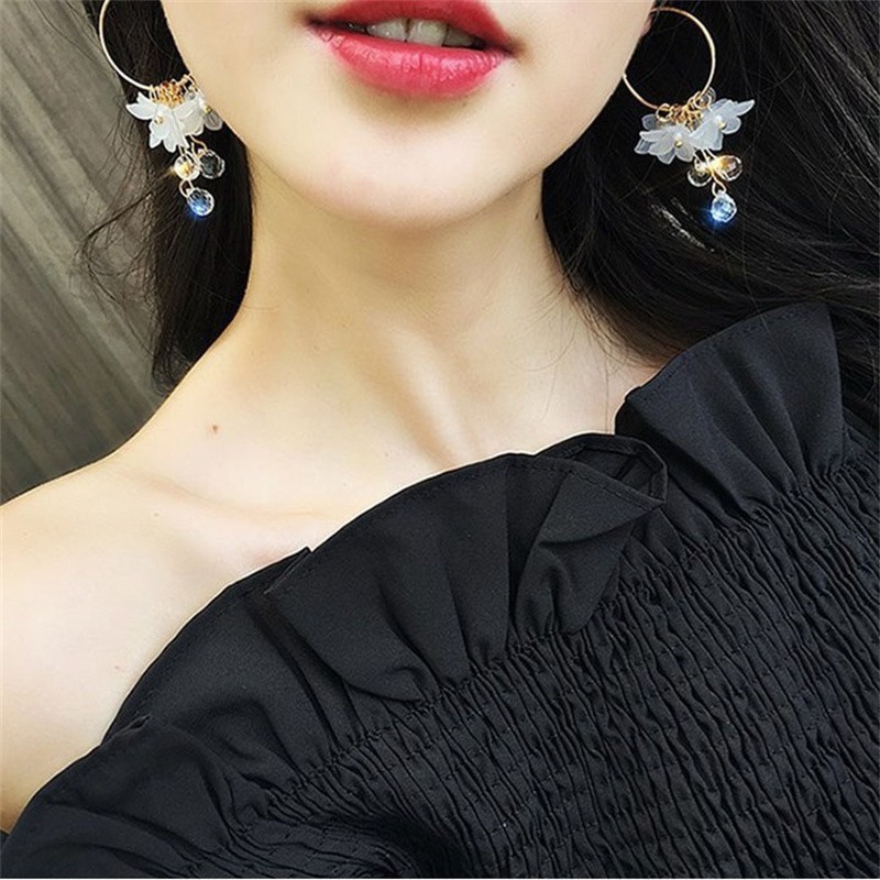 Koreanische Mode Zirkon weiße  – Supply Florist Bewertung und Preis