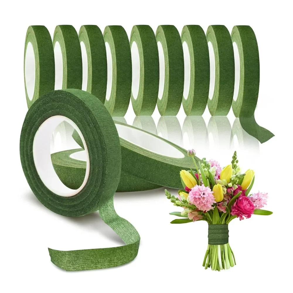 Grüne wunderschöne Blumenbände – Floral Tape Green Bewertung und Preis
