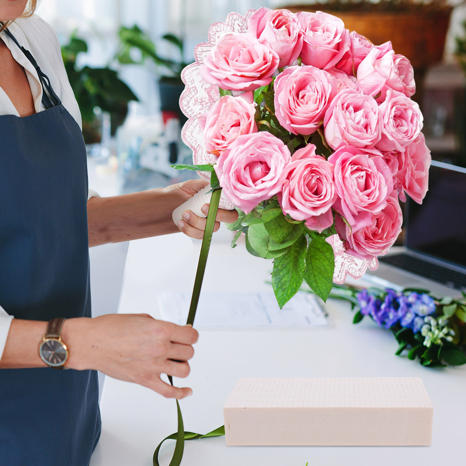 Blumenarrangement-Schaumstoffb – Bouquet Holder Foam Bewertung und Preis