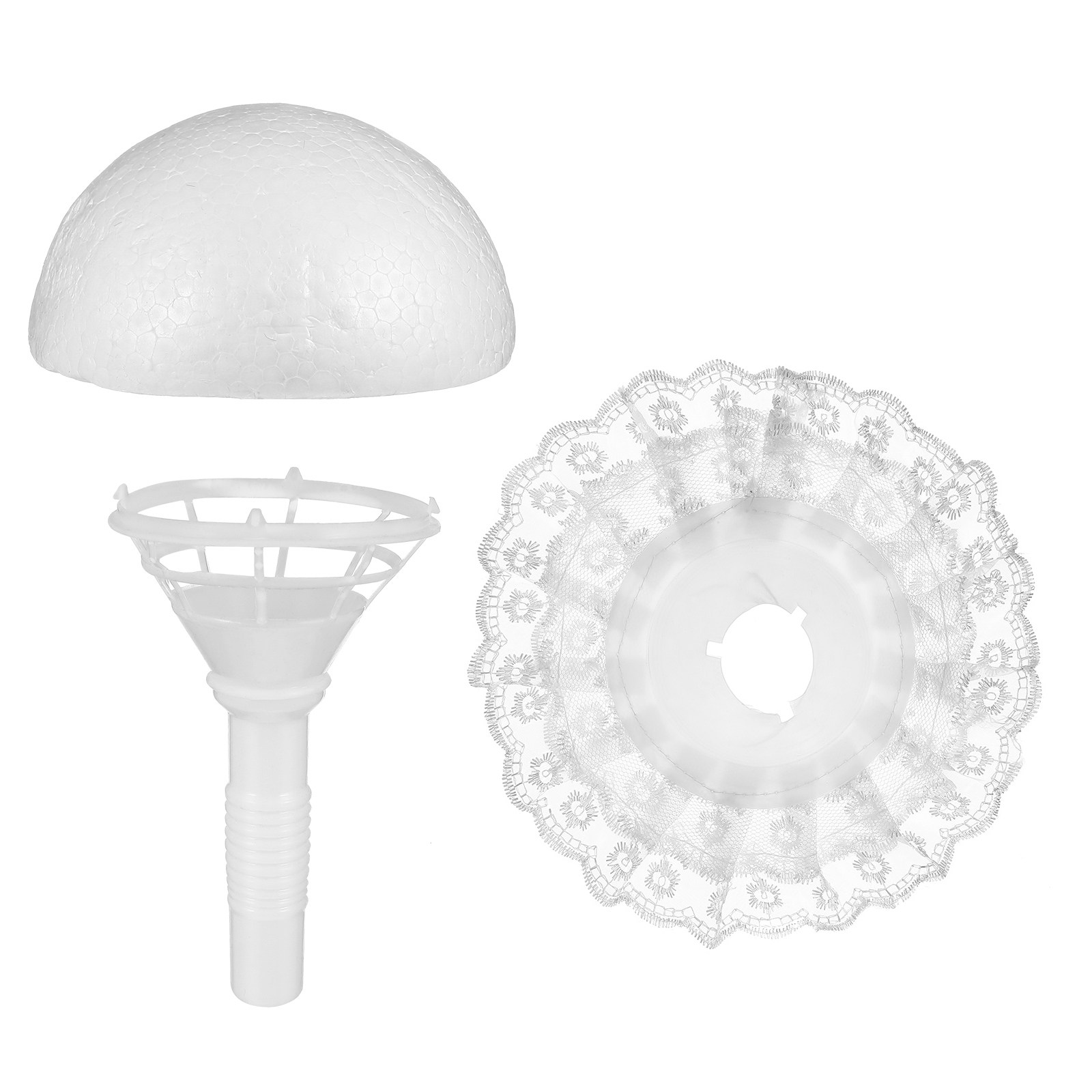 1 Set Premium-Schaumstoff-Halb – Bouquet Holder Foam Bewertung und Preis