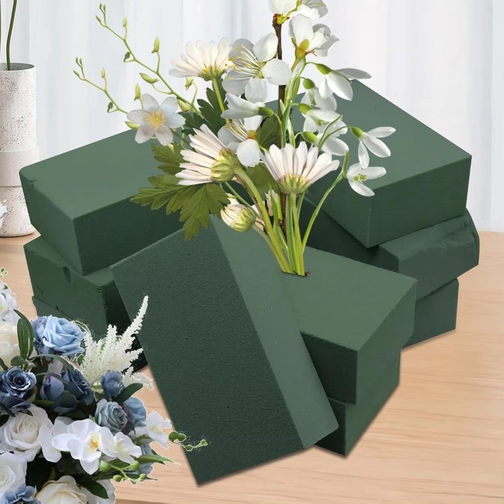 Grüner Blumenarrangement-Schau – Bouquet Holder Foam Bewertung und Preis