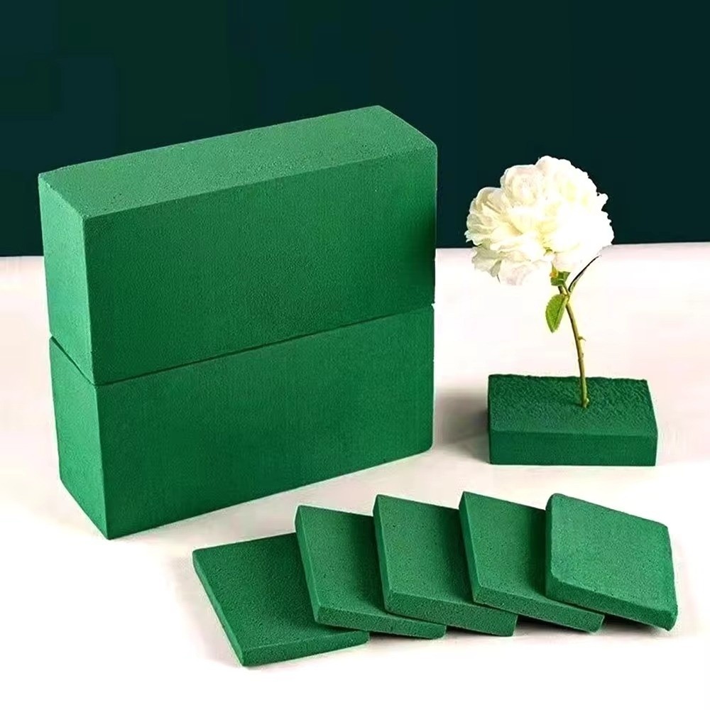 Grüner Blumenarrangement-Schau – Bouquet Holder Foam Bewertung und Preis
