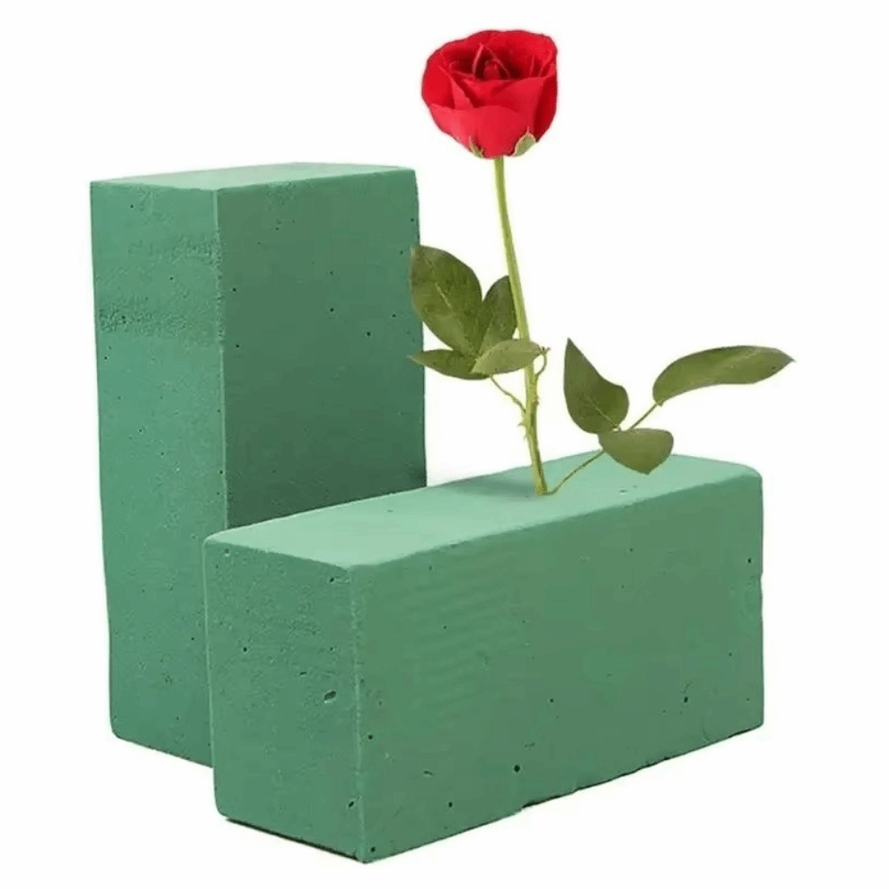 Grüner Blumenarrangement-Schau – Bouquet Holder Foam Bewertung und Preis