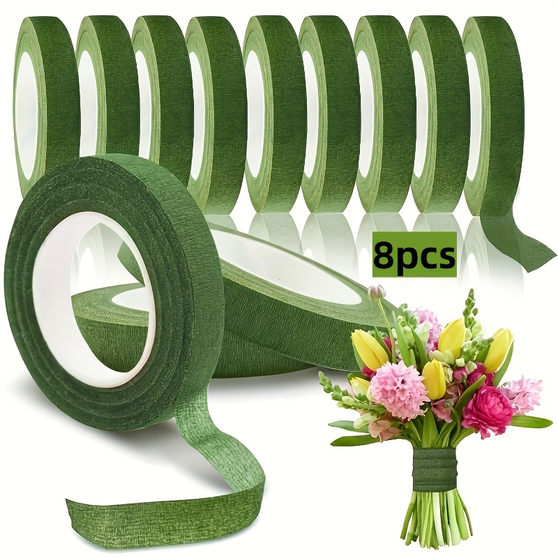 1. 8 Stück grünes, selbstklebe – Floral Tape Green Bewertung und Preis