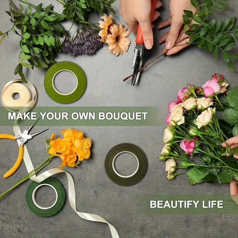 1. 8 Stück grünes, selbstklebe – Floral Tape Green Bewertung und Preis