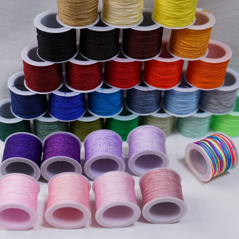 Neue 50M 0,8mm Handwerk Nylons – Ribbon Wired Satin Bewertung und Preis