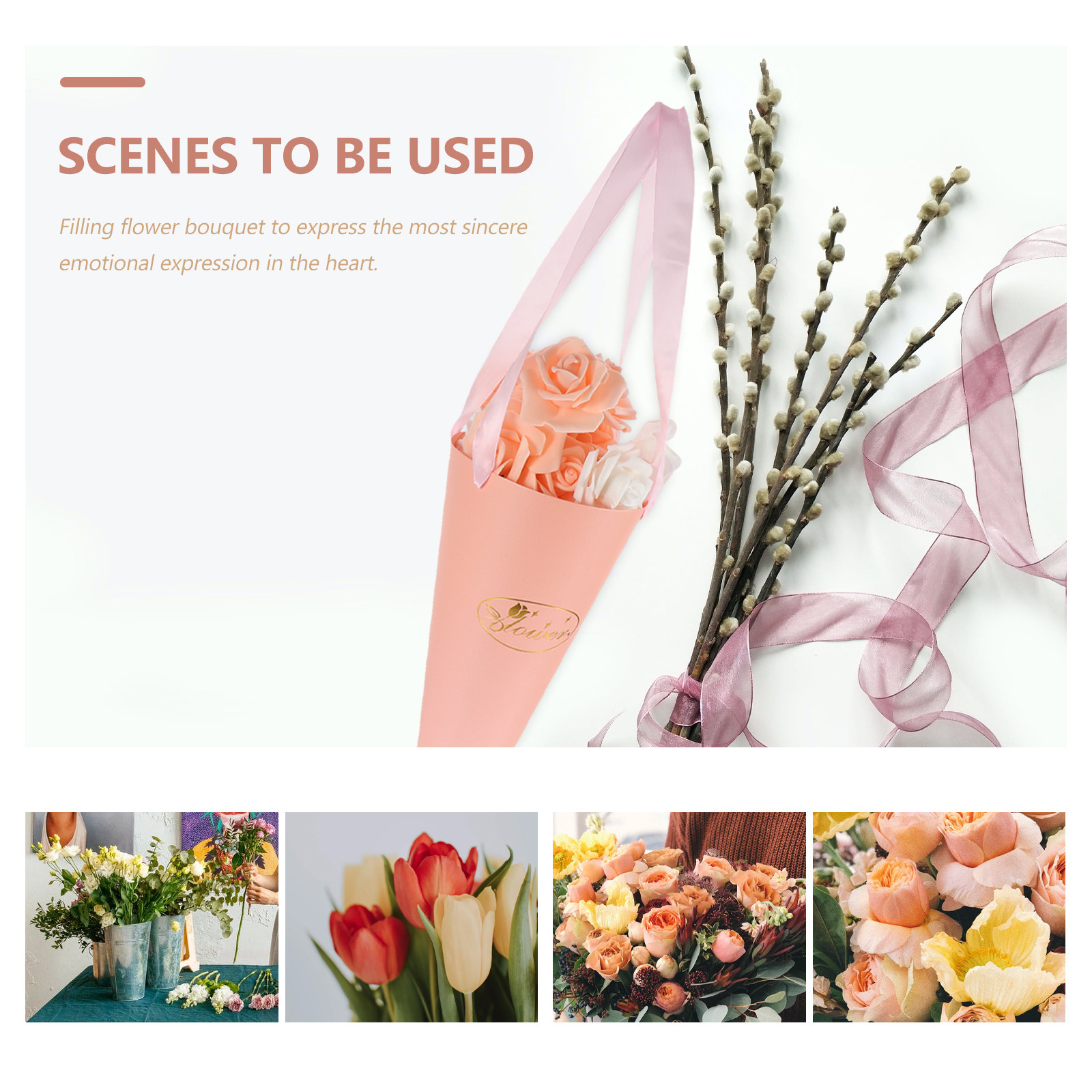 6 Stück Blumenstrauß-Taschen,  – Florist Supply Shop Bewertung und Preis