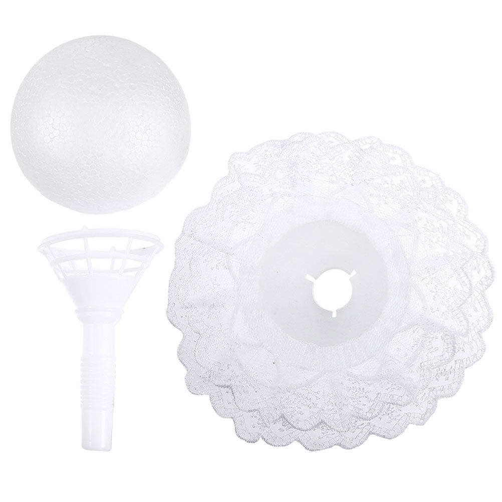 1 Set Halbkugel-Schaumstoff-Bl – Bouquet Holder Foam Bewertung und Preis